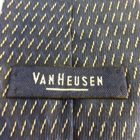 Van Heusen 100% Silk Classic Men's Tie - Picture 6 of 7